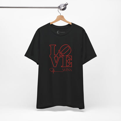 LOVE WINS (ADULT T-SHIRT)