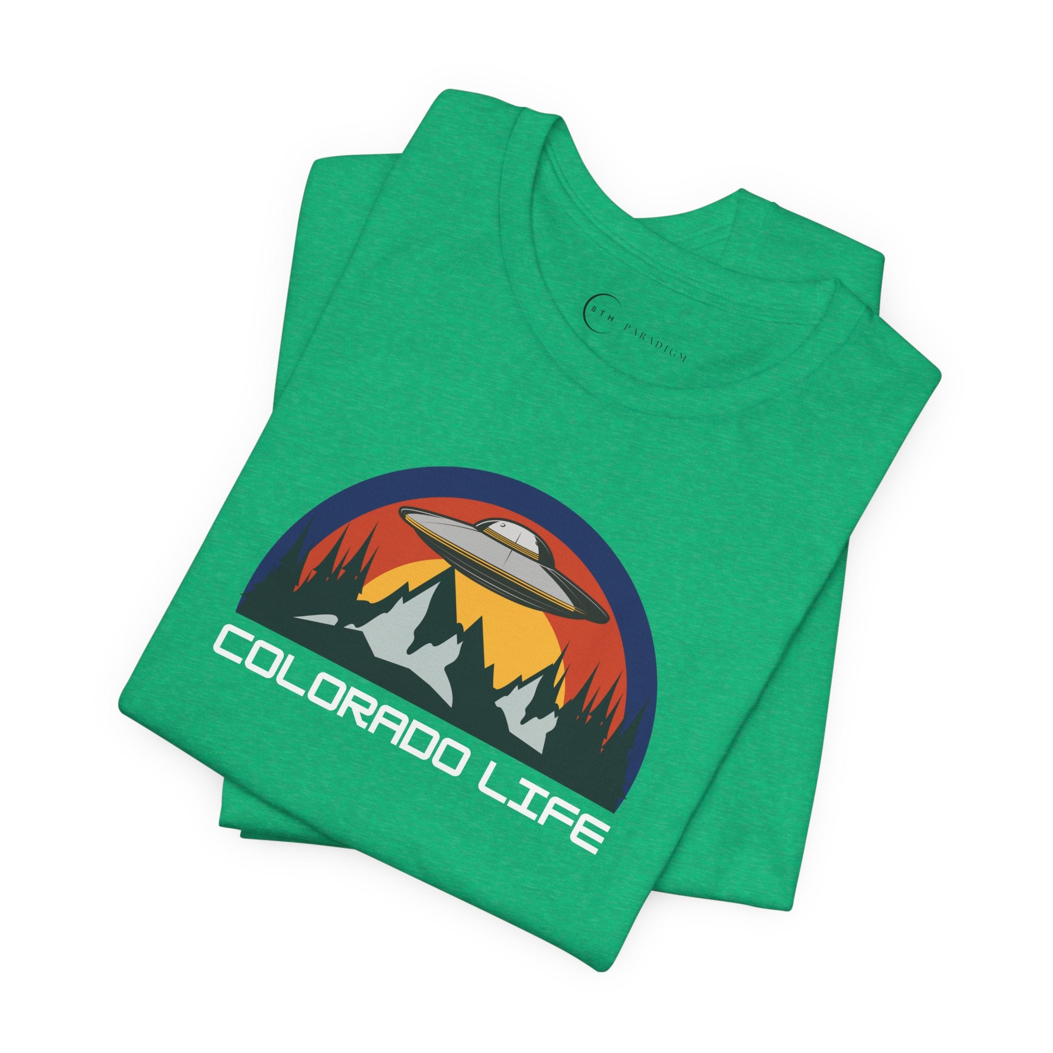 COLORADO LIFE UFO (ADULT T-SHIRT)