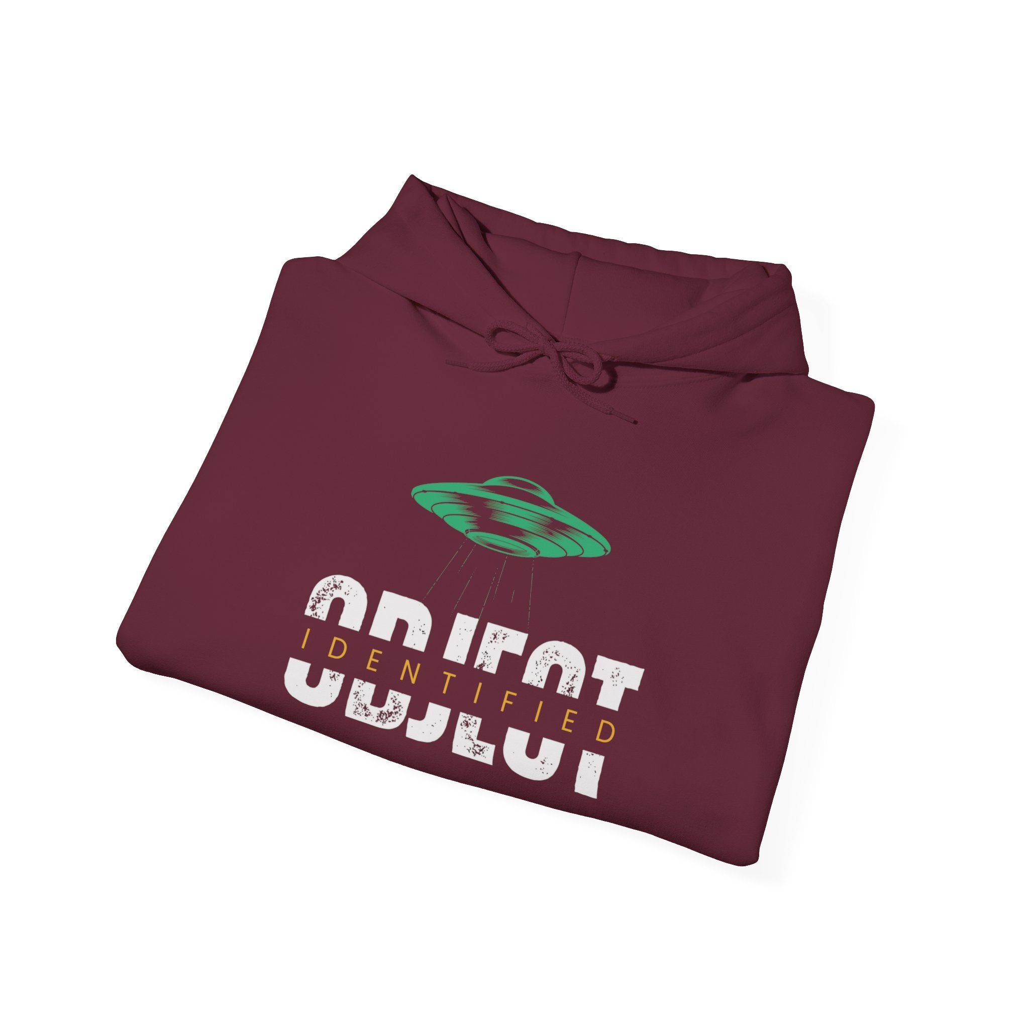 IDENTIFIED OBJECT UFO (ADULT HOODIE SWEATSHIRT)