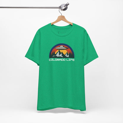 COLORADO LIFE UFO (ADULT T-SHIRT)