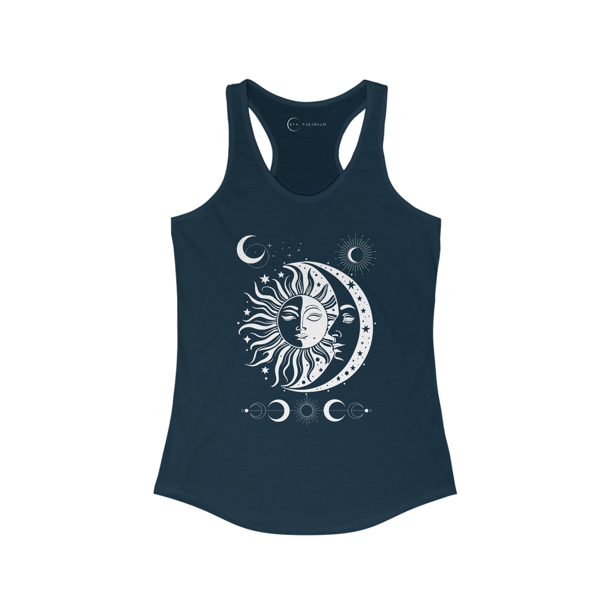 LUNAR RADIANCE FUSION (WOMEN'S RACERBACK TANK TOP)