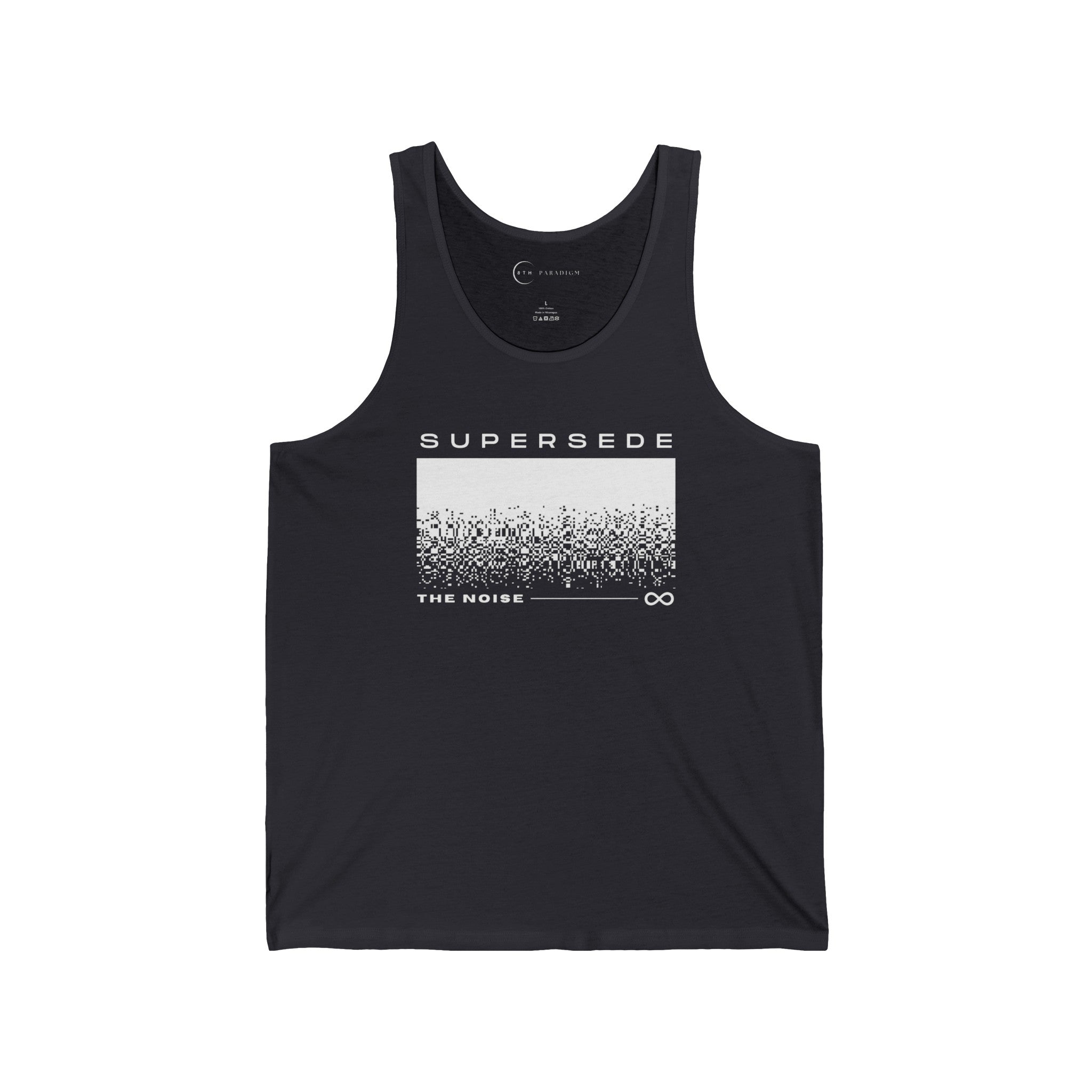 SUPERSEDE THE NOISE (ADULT JERSEY TANK TOP)