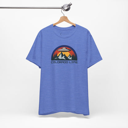 COLORADO LIFE UFO (ADULT T-SHIRT)