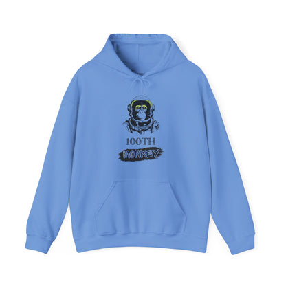 100TH MONKEY (ADULT HOODIE SWEATSHIRT)