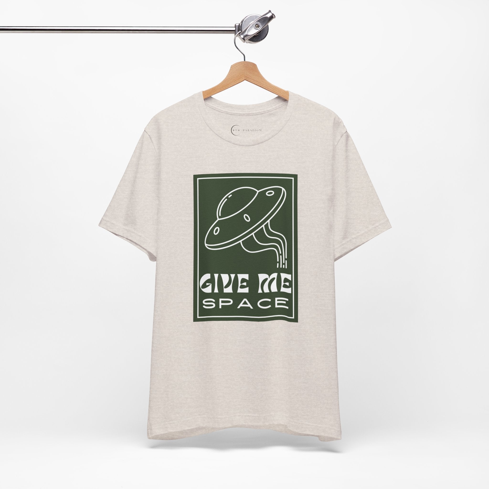 GIVE ME SPACE UFO (ADULT T-SHIRT)