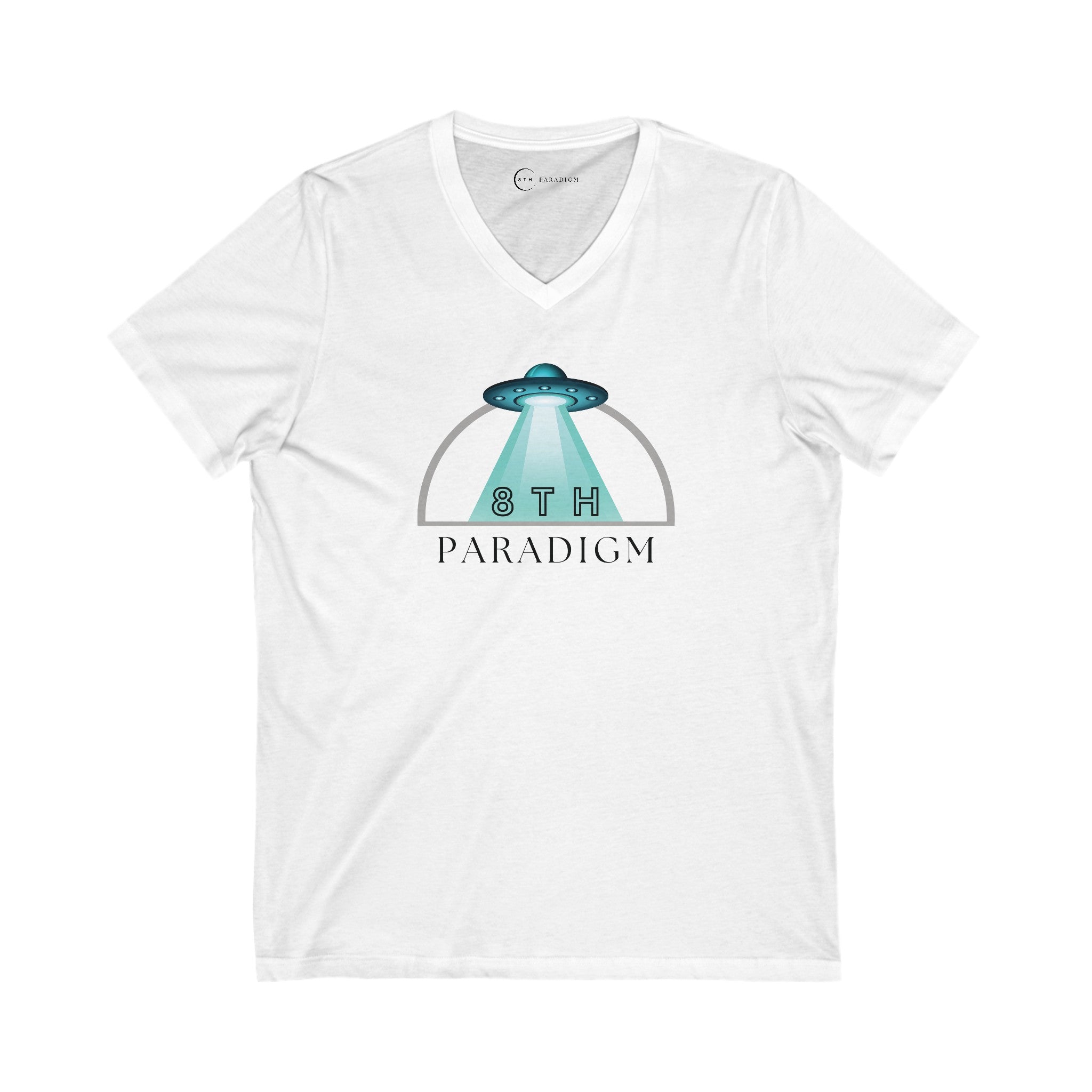 8TH PARADIGM UFO (ADULT V-NECK T-SHIRT)