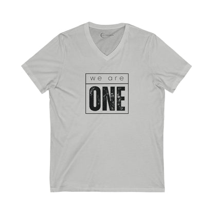 WE ARE ONE (ADULT V-NECK T-SHIRT)