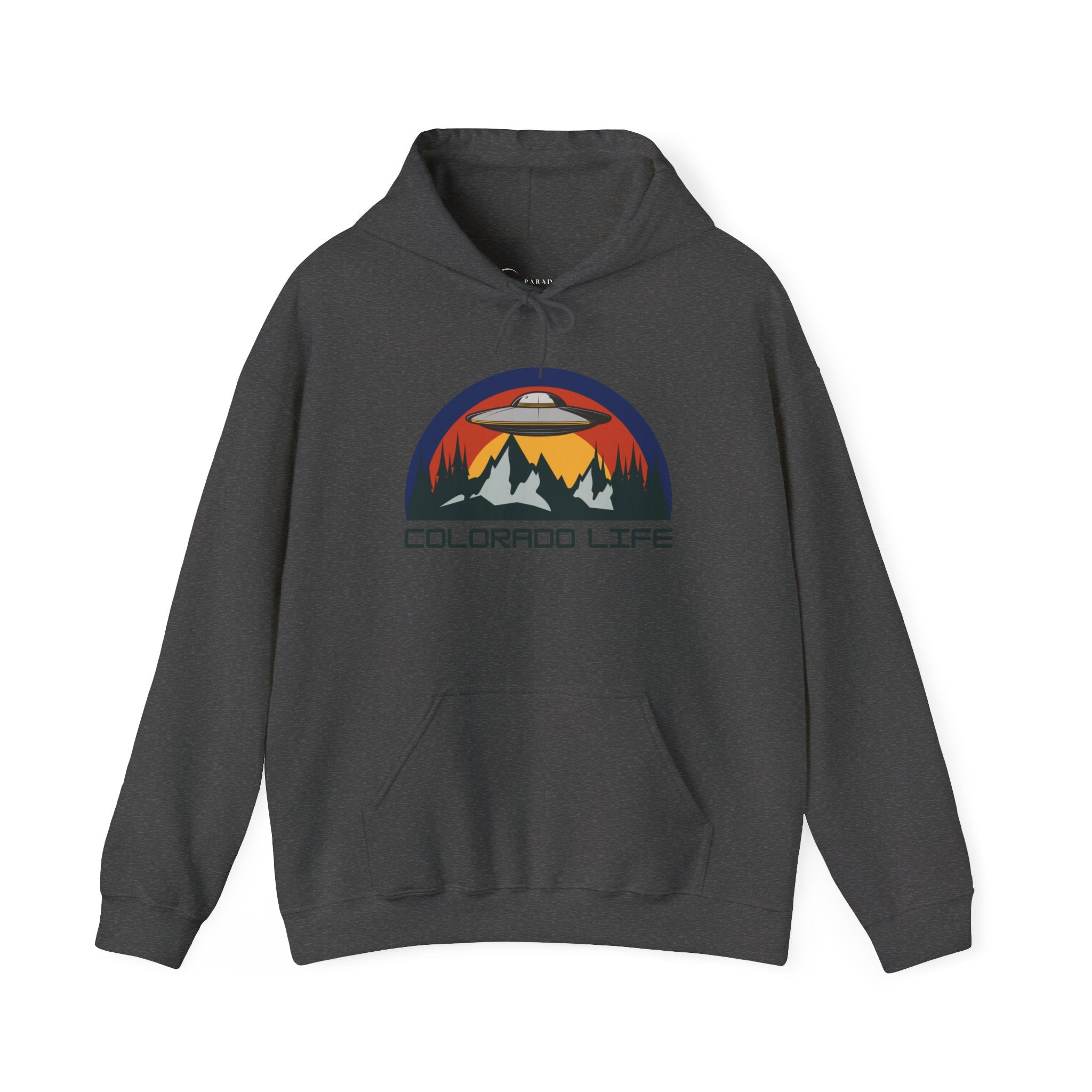 COLORADO LIFE UFO (ADULT HOODIE SWEATSHIRT)