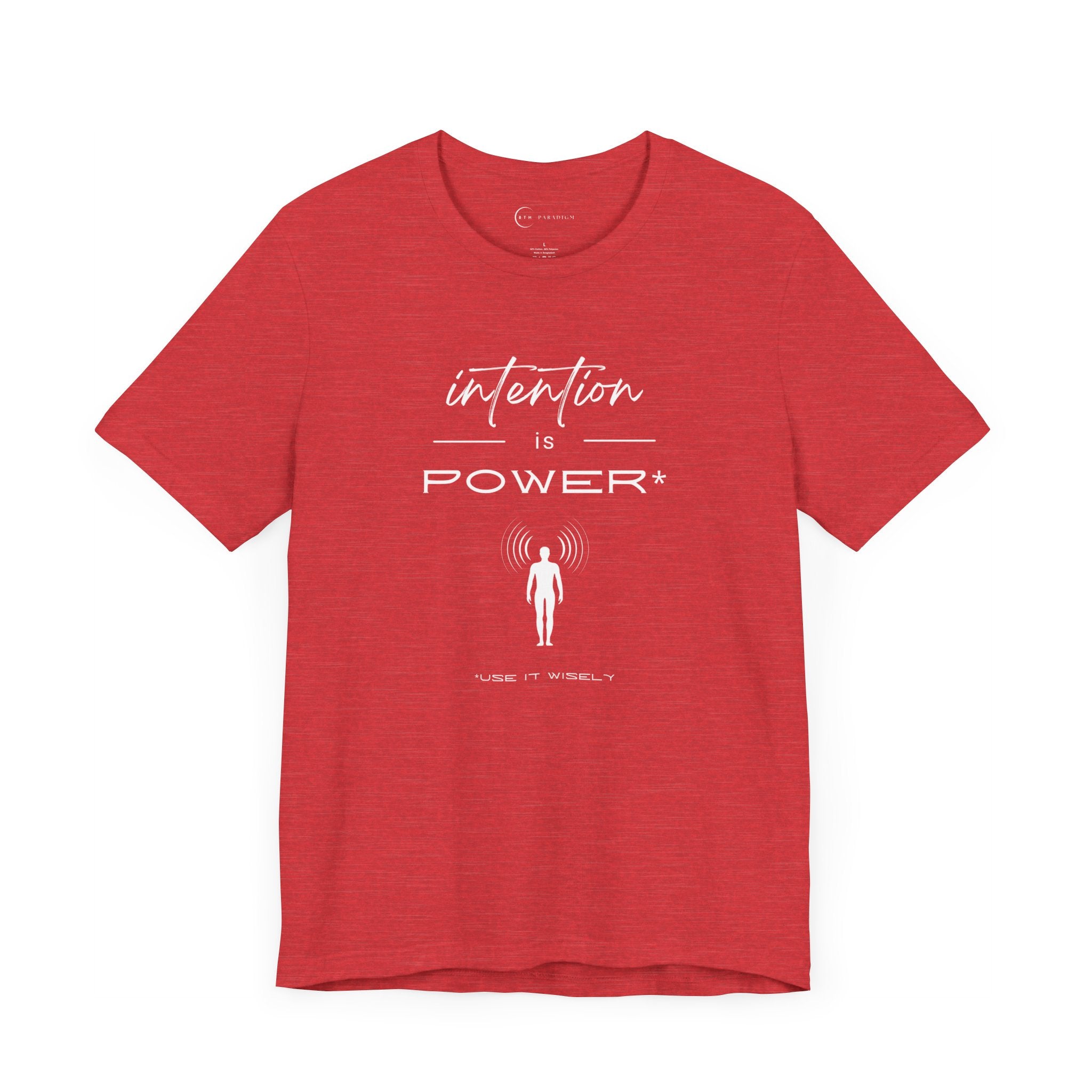 INTENTION IS POWER (ADULT T-SHIRT)