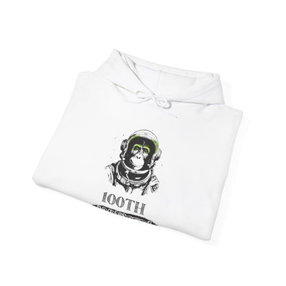 100TH MONKEY (ADULT HOODIE SWEATSHIRT)