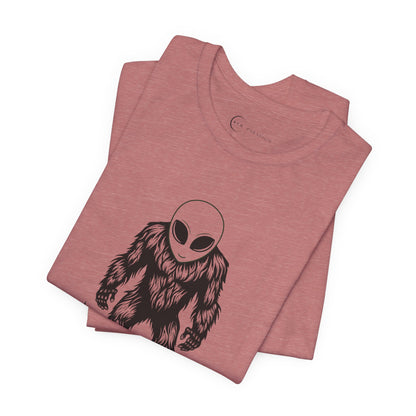 ET SASQUATCH (ADULT T-SHIRT)