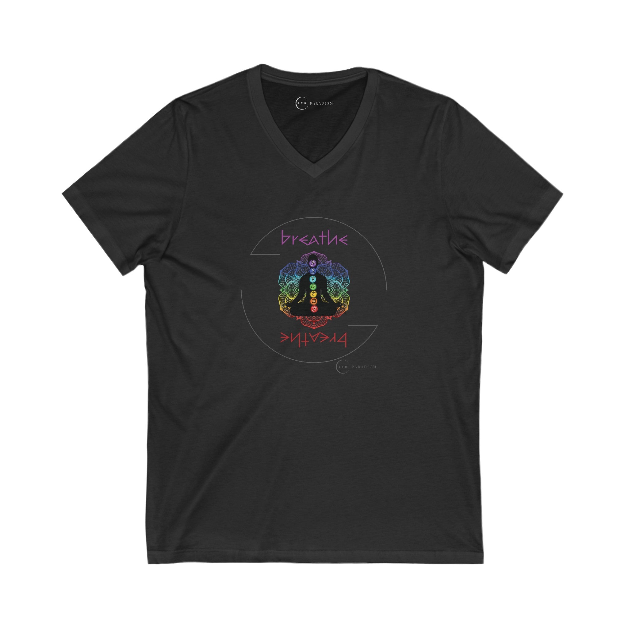 CHAKRA BALANCING (ADULT V-NECK T-SHIRT)