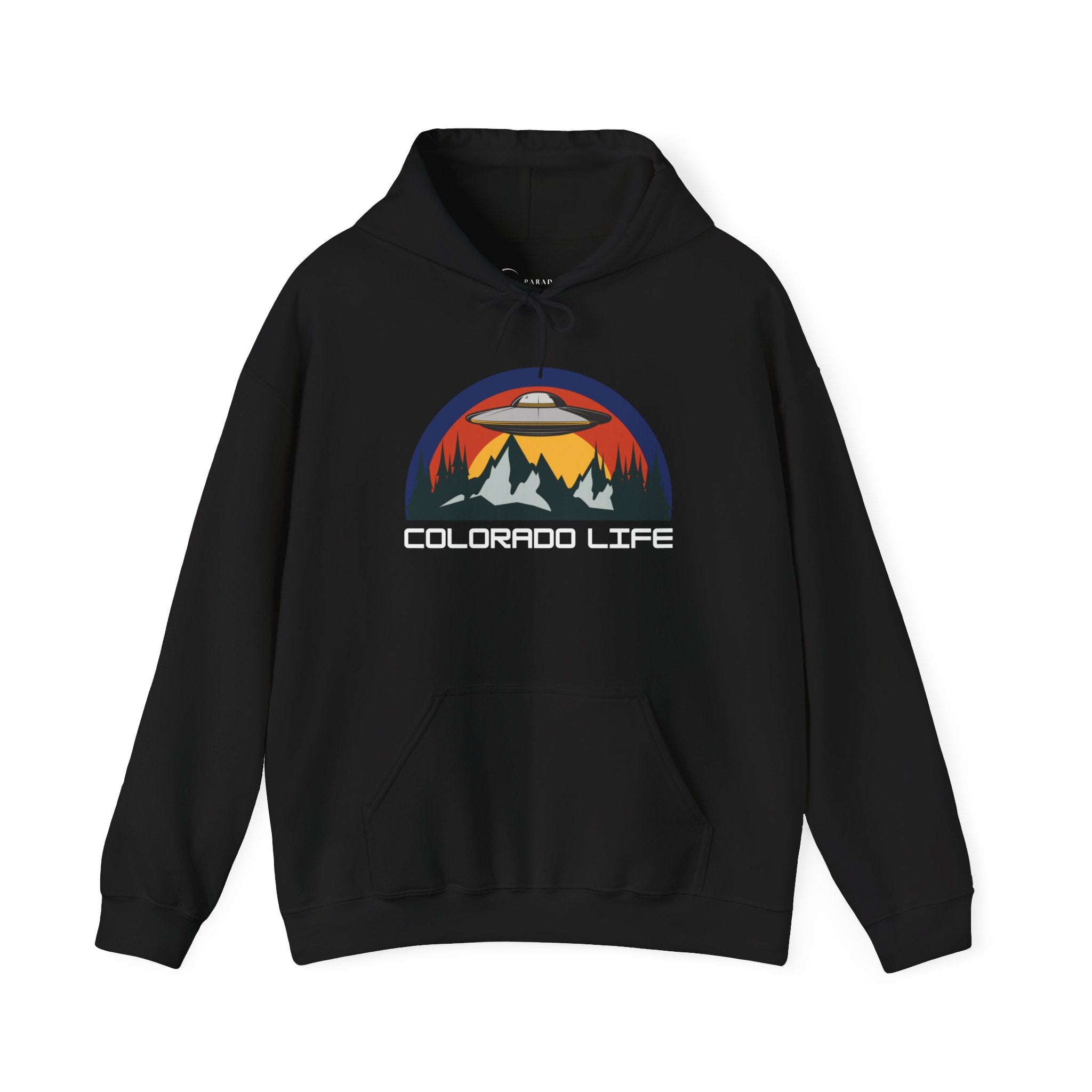 COLORADO LIFE UFO (ADULT HOODIE SWEATSHIRT)