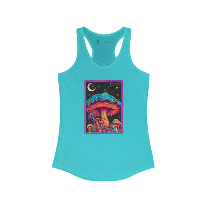 GROOVY FUNGI DREAMSCAPE (WOMEN'S RACERBACK TANK TOP)