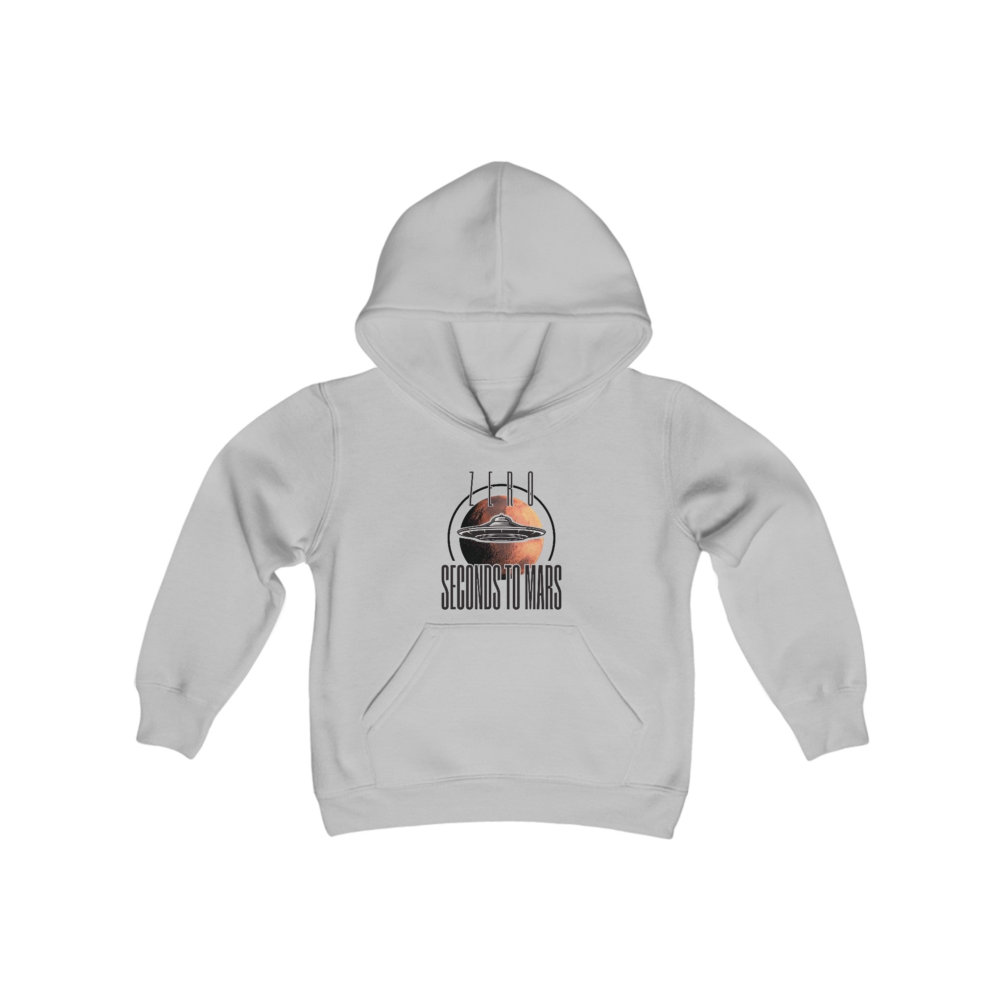 ZERO SECONDS TO MARS (YOUTH HOODIE SWEATSHIRT)