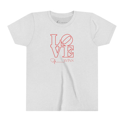 LOVE WINS  (YOUTH T-SHIRT)