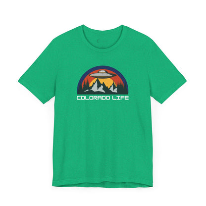 COLORADO LIFE UFO (ADULT T-SHIRT)