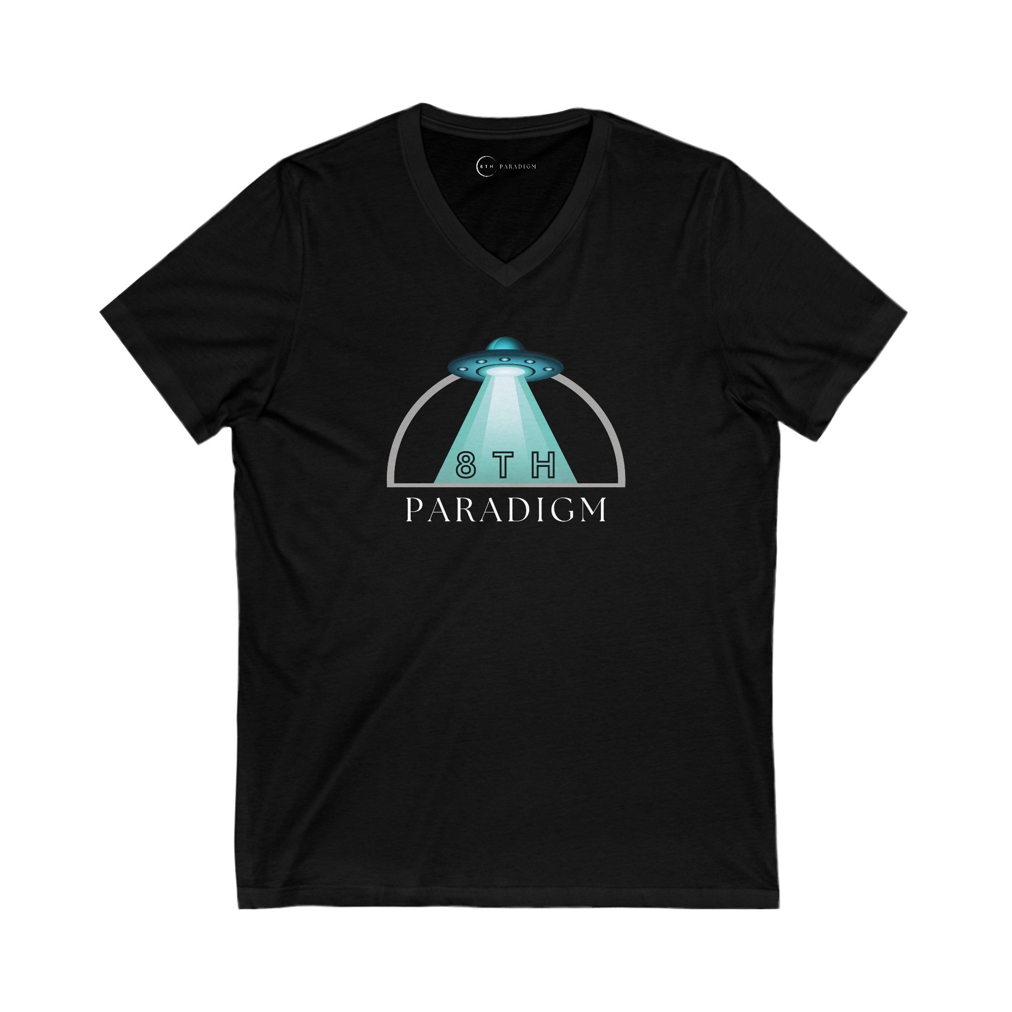 8TH PARADIGM UFO (ADULT V-NECK T-SHIRT)