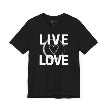 LIVE LOVE (ADULT T-SHIRT)