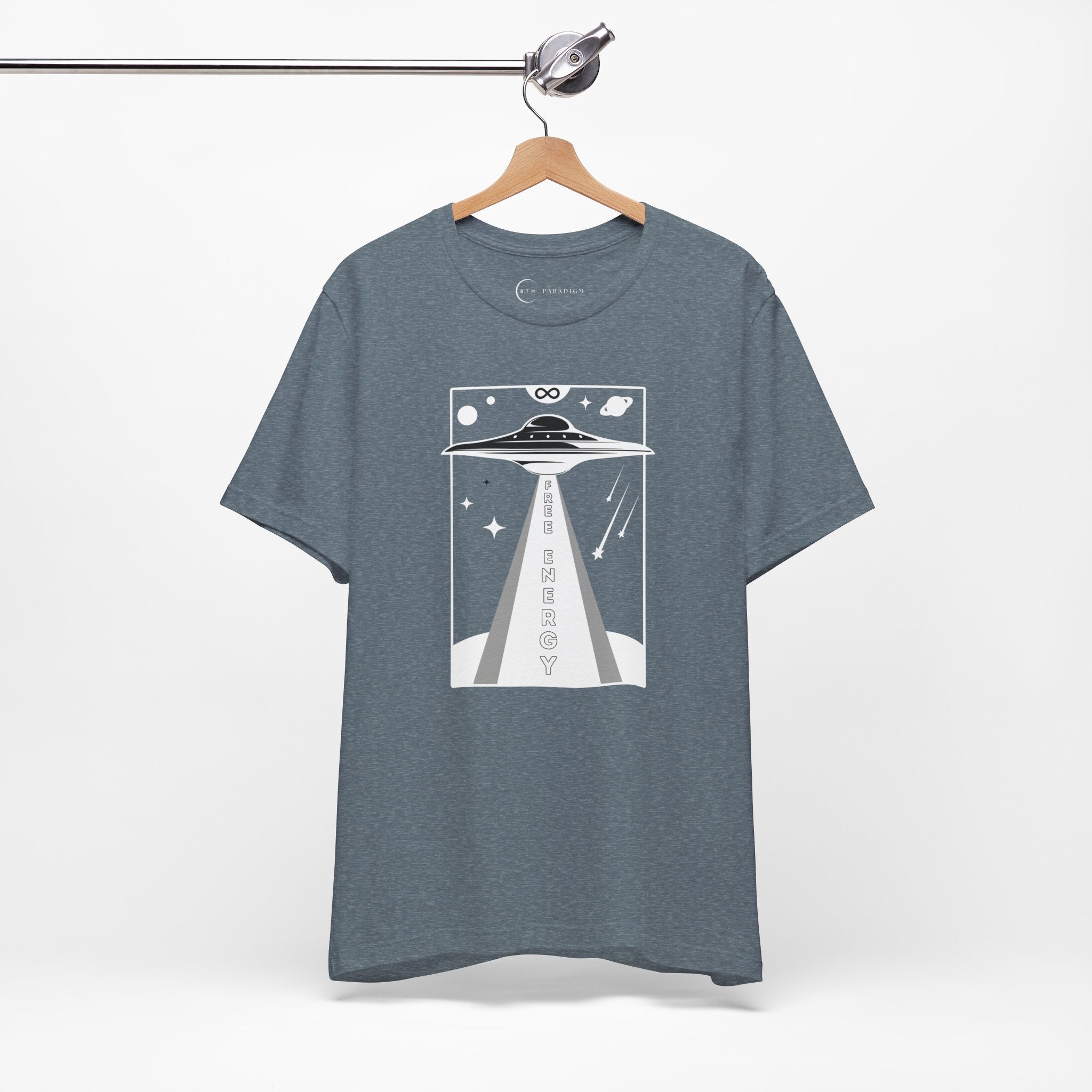 UFO FREE ENERGY (ADULT T-SHIRT)