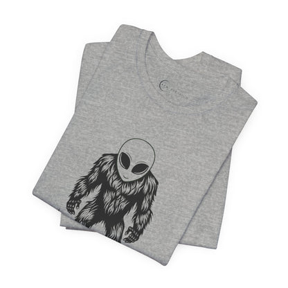 ET SASQUATCH (ADULT T-SHIRT)