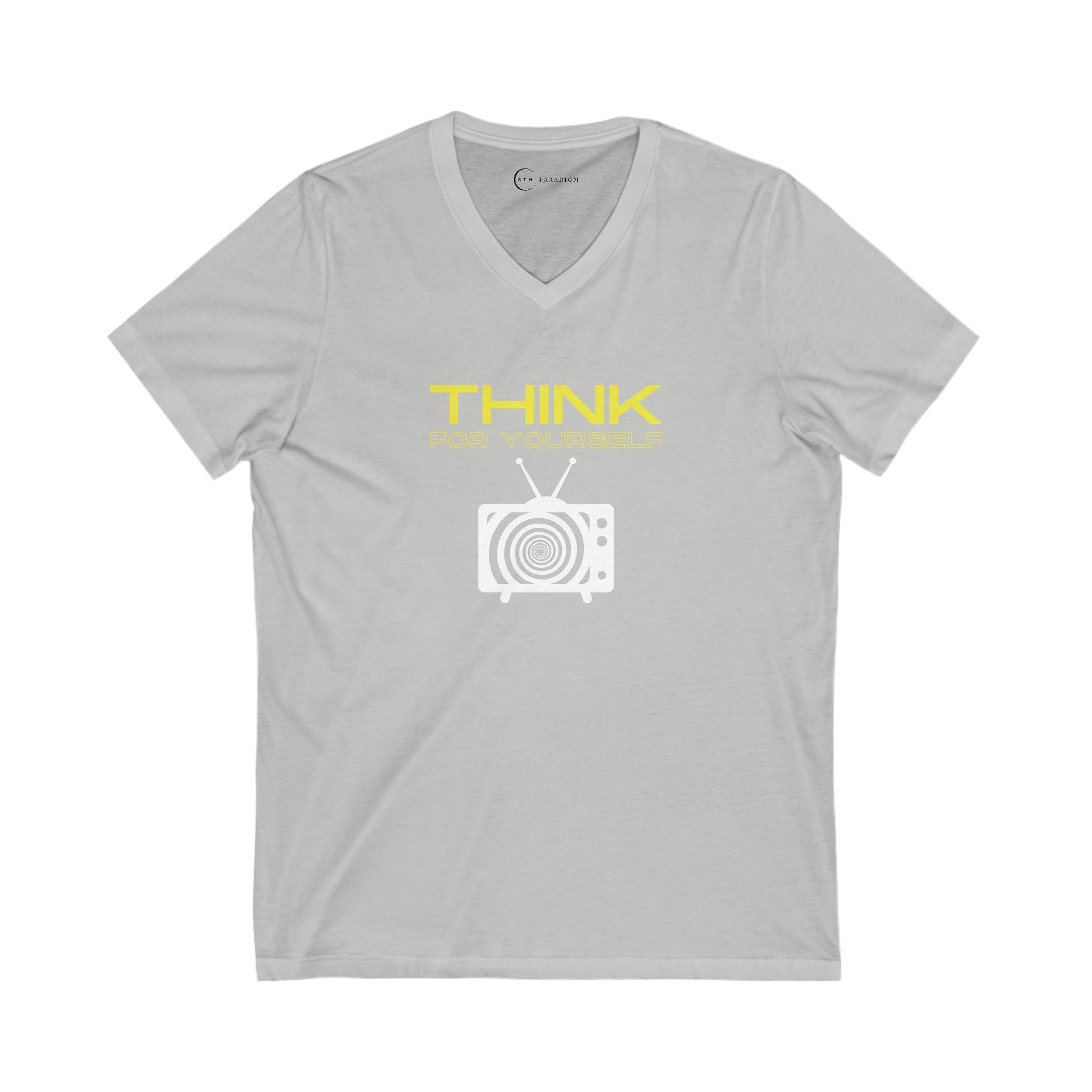 THINK FOR YOURSELF (ADULT V-NECK T-SHIRT)