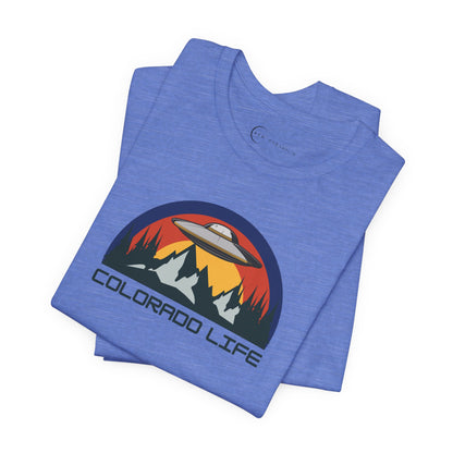 COLORADO LIFE UFO (ADULT T-SHIRT)