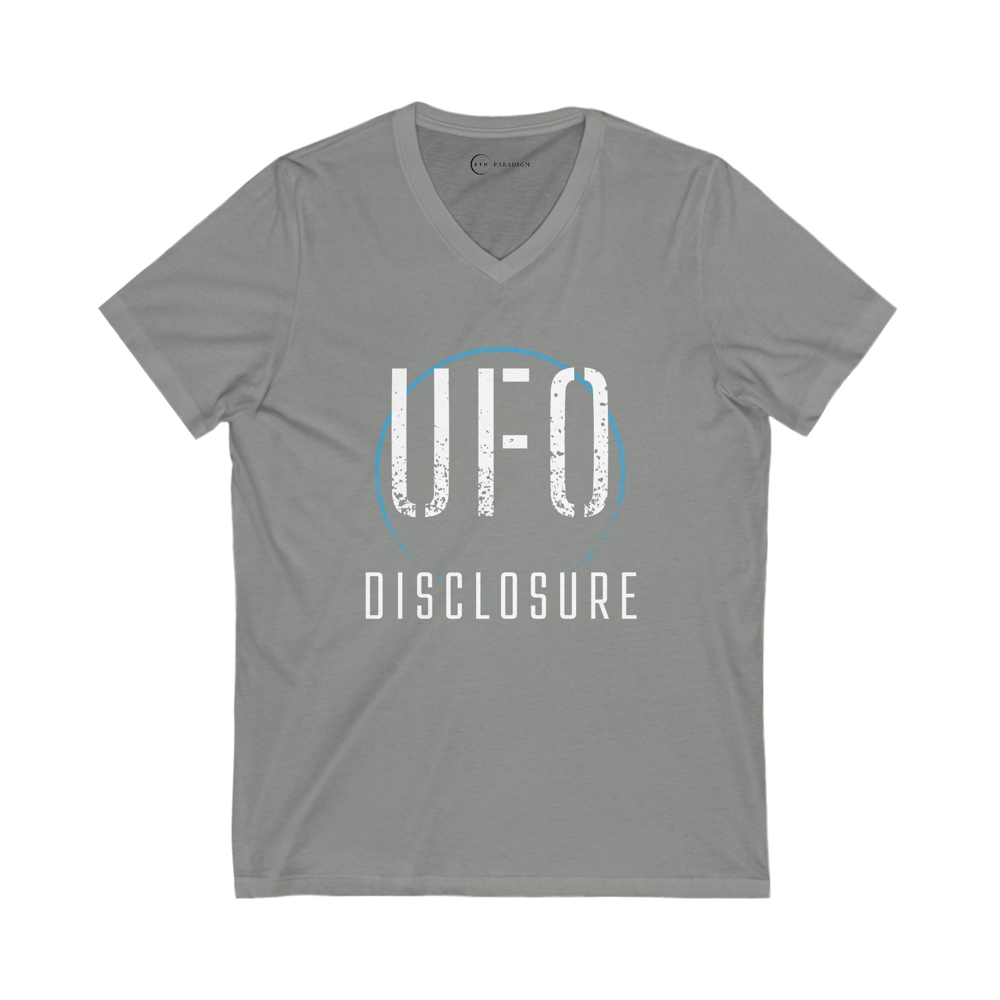 UFO DISCLOSURE (ADULT V-NECK T-SHIRT)