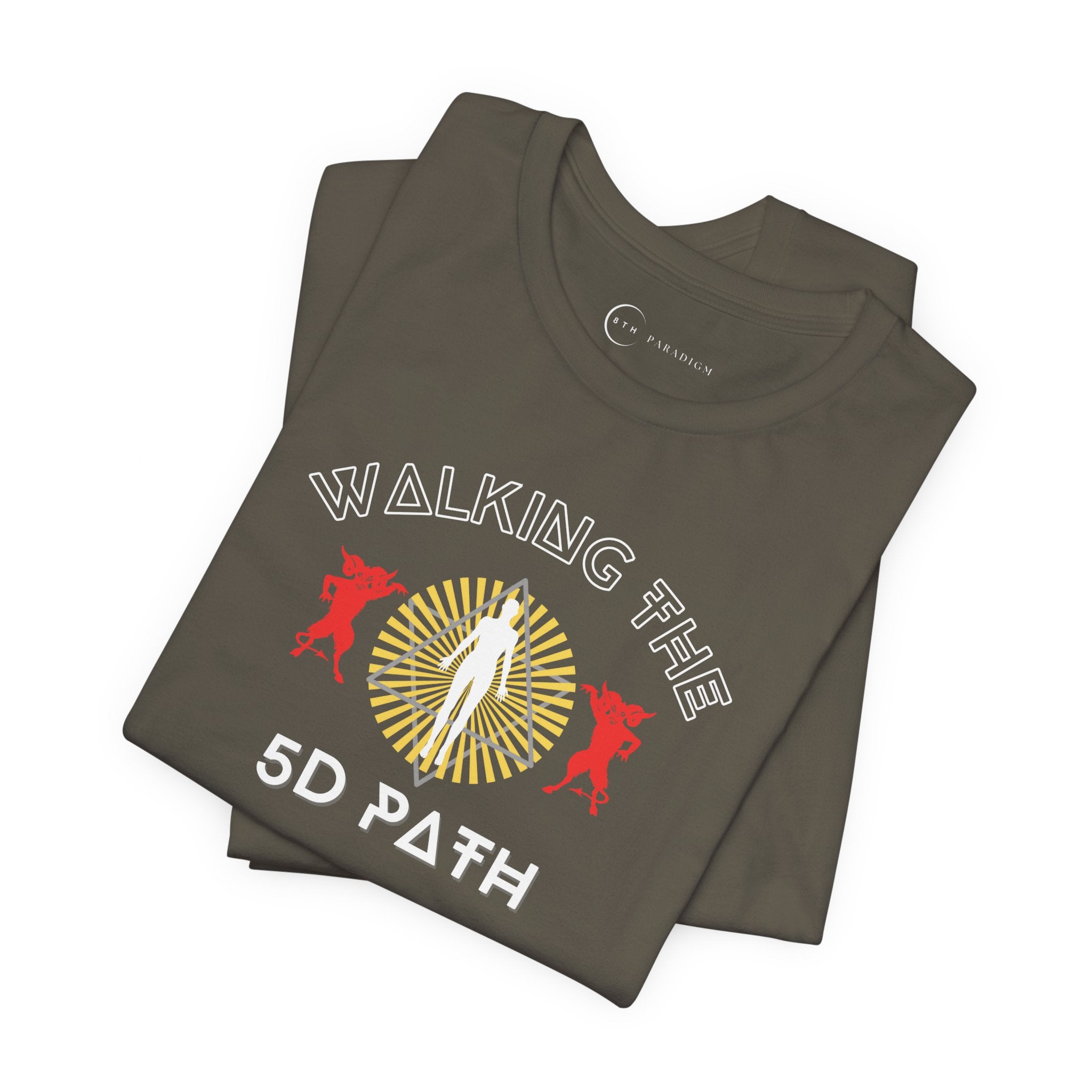 WALKING THE 5D PATH (ADULT T-SHIRT)