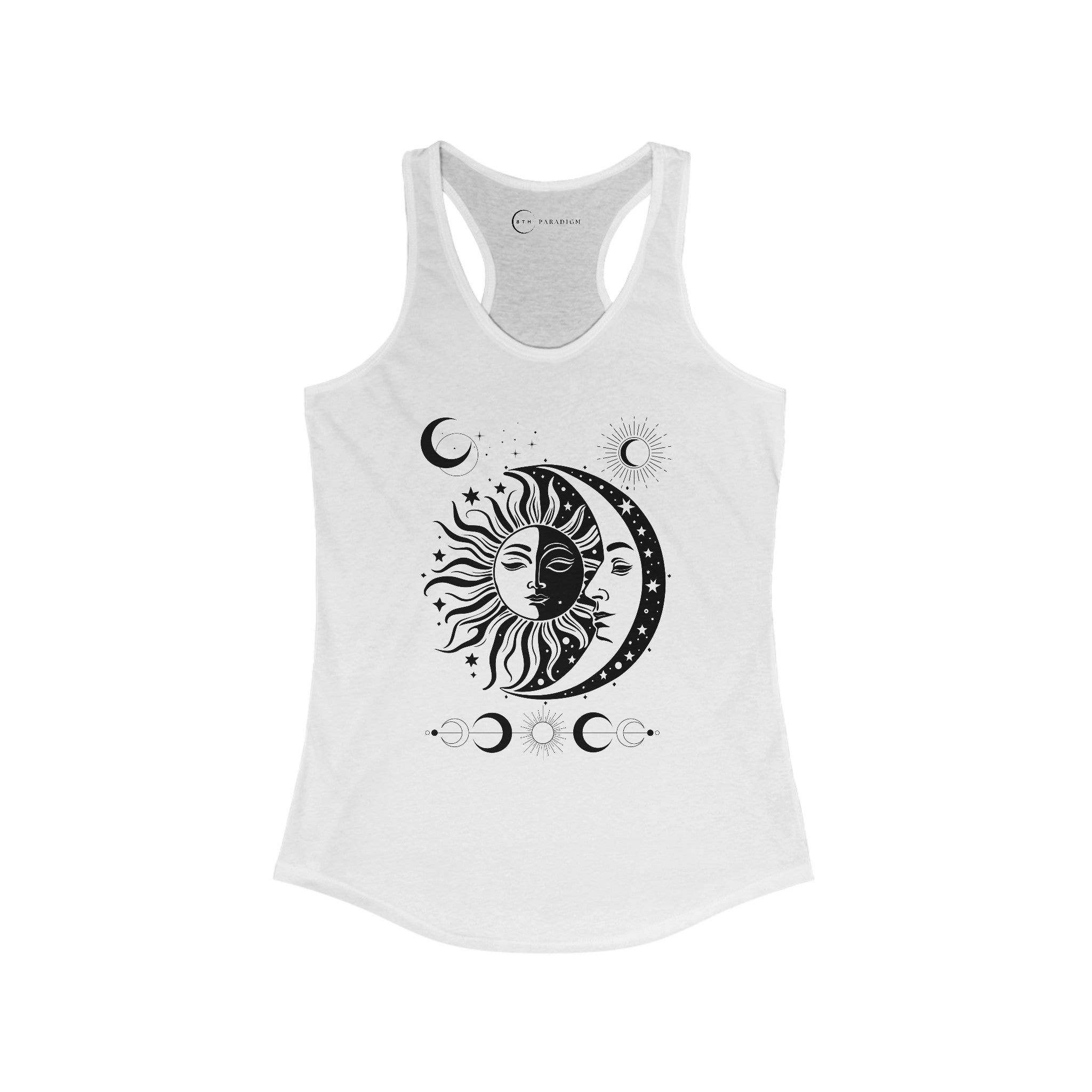 LUNAR RADIANCE FUSION (WOMEN'S RACERBACK TANK TOP)