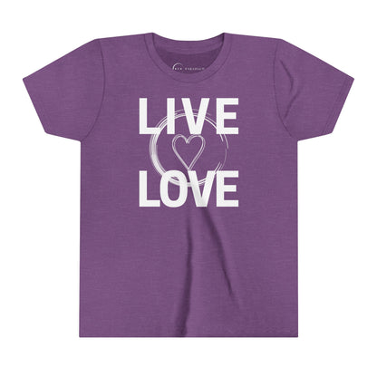 LIVE LOVE (YOUTH T-SHIRT)