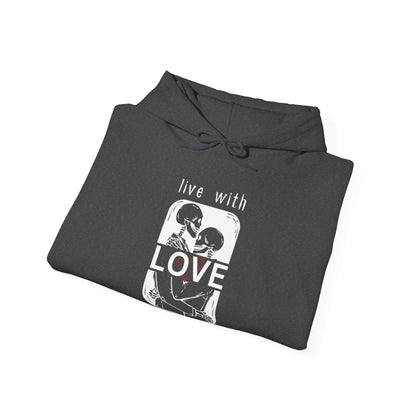 LIVE WITH LOVE (ADULT HOODIE SWEATSHIRT)