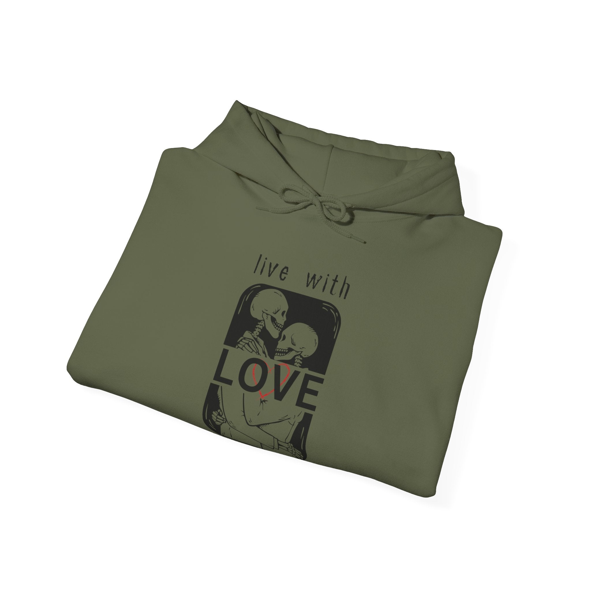 LIVE WITH LOVE (ADULT HOODIE SWEATSHIRT)