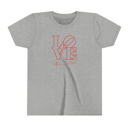 LOVE WINS  (YOUTH T-SHIRT)