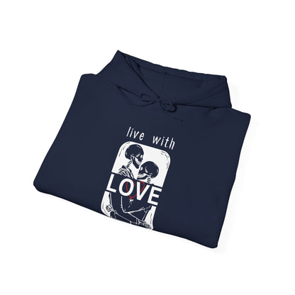 LIVE WITH LOVE (ADULT HOODIE SWEATSHIRT)