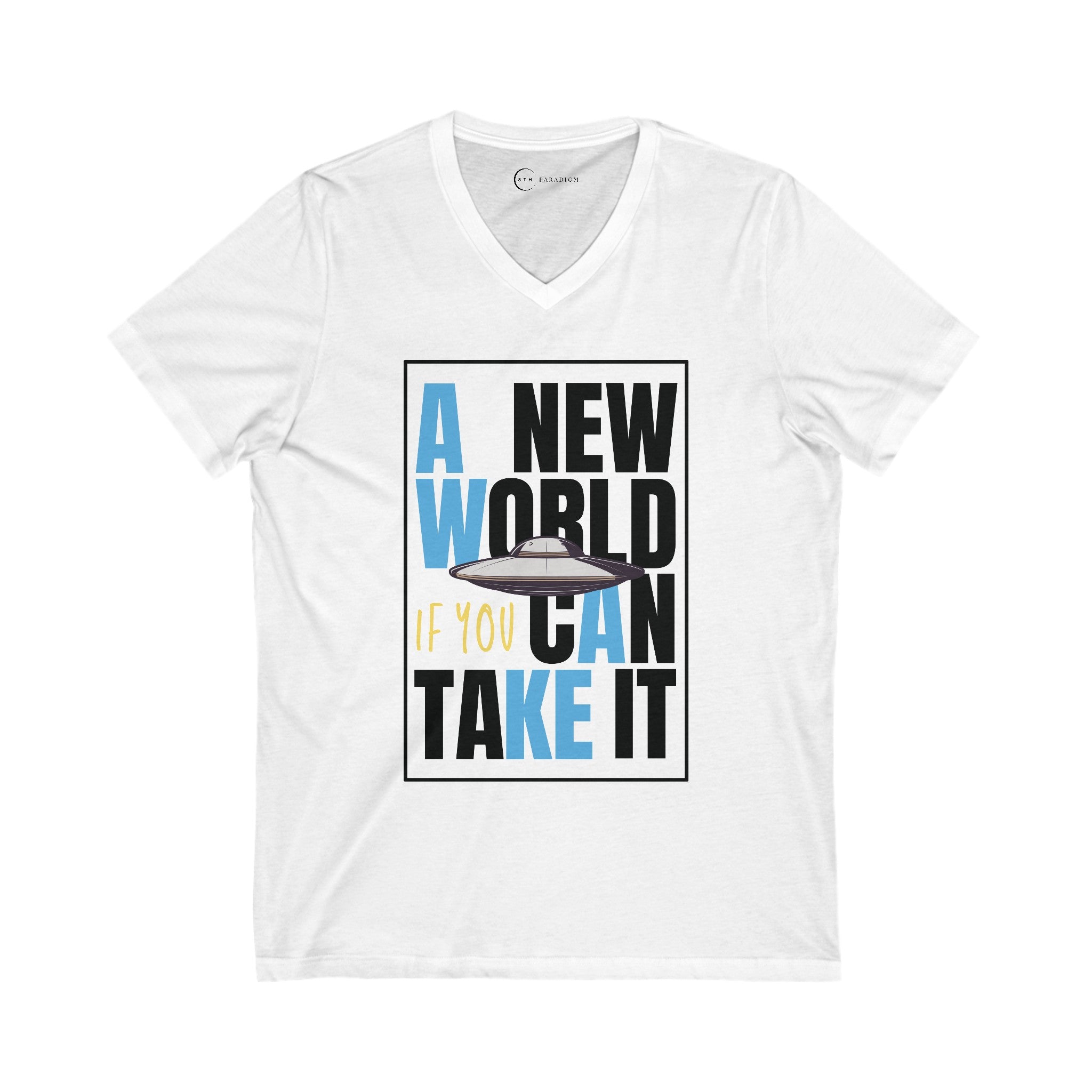 A NEW WORLD (ADULT V-NECK T-SHIRT)