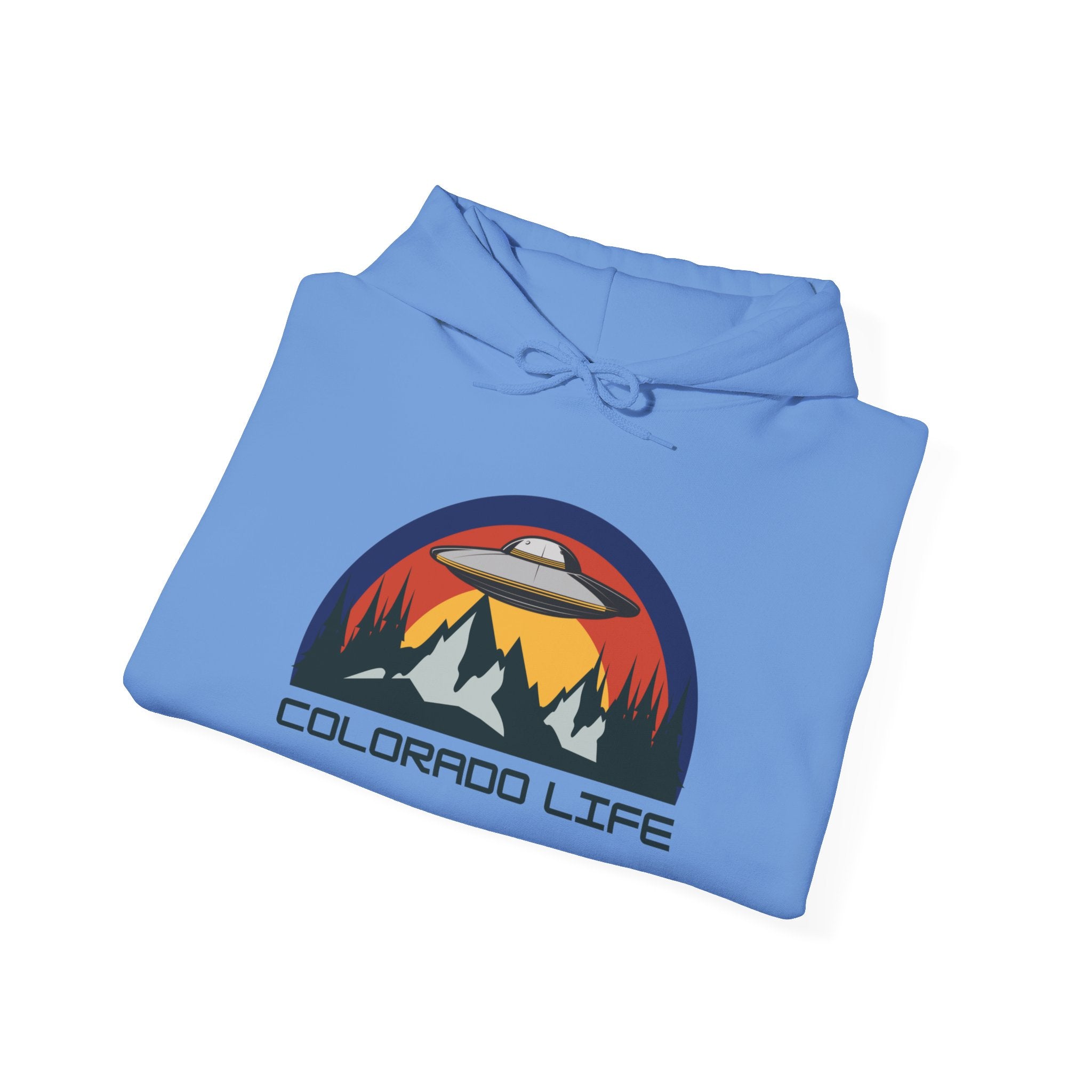 COLORADO LIFE UFO (ADULT HOODIE SWEATSHIRT)