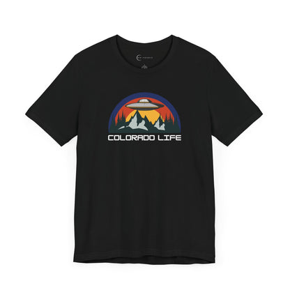 COLORADO LIFE UFO (ADULT T-SHIRT)