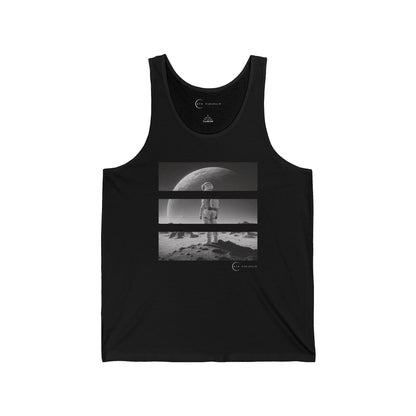 SPACE EXPLORER (ADULT JERSEY TANK TOP)