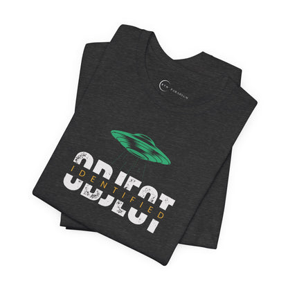 IDENTIFIED OBJECT UFO (ADULT T-SHIRT)